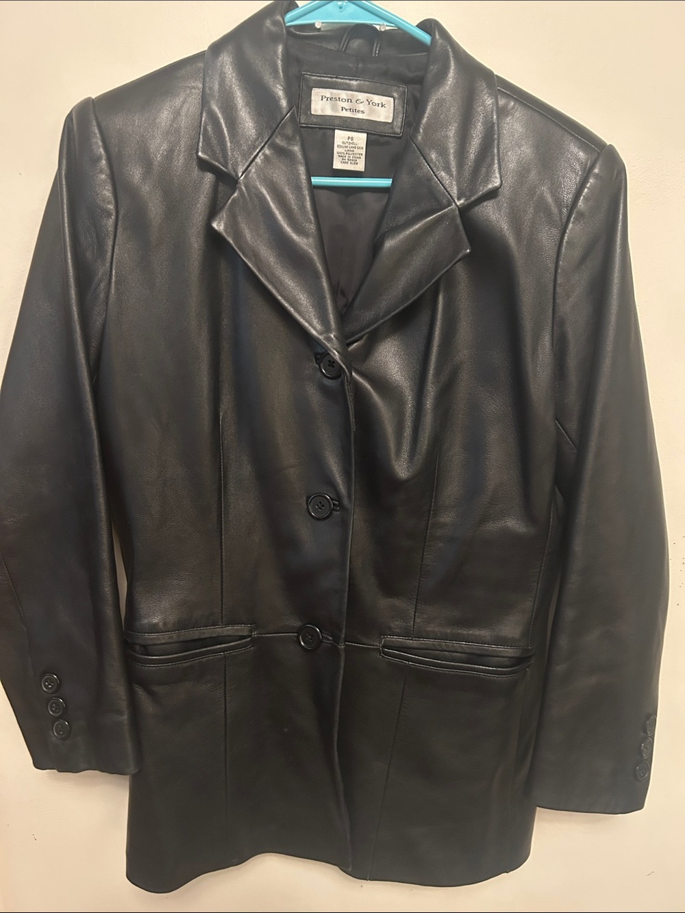 Preston & York Authentic Lambskin blazer🖤🖤